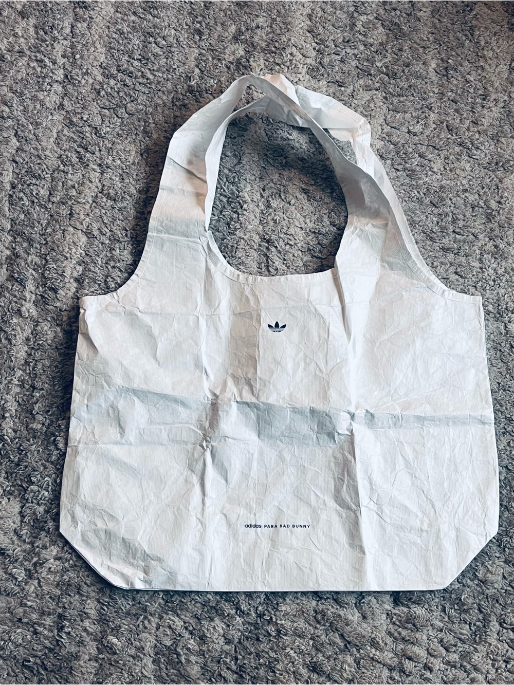Adidas para Bad Bunny  Bad bo 1.0 White Tote Bag